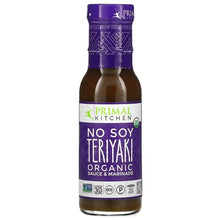 Load image into Gallery viewer, Primal Kitchen No Soy Teriyaki Sauce &amp; Marinade 8.5 oz (241 g)
