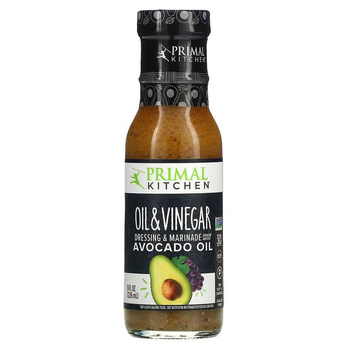 Primal Kitchen Oil & Vinegar Dressing & Marinade w/ Avocado Oil 8oz (236ml)