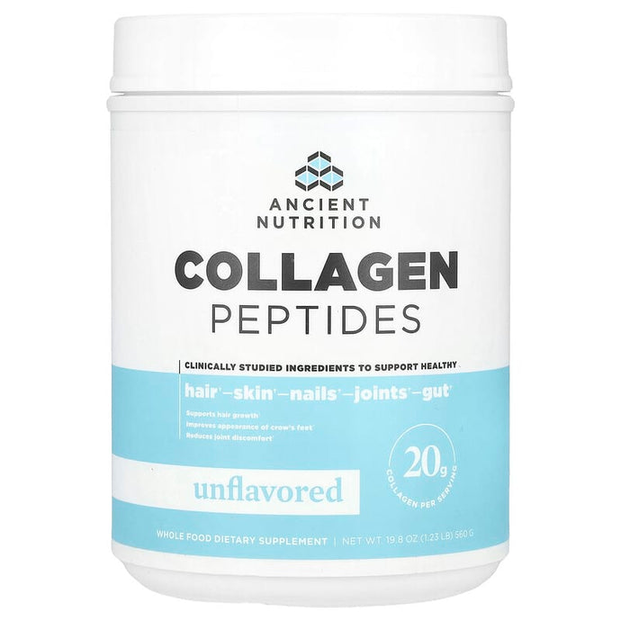 Ancient Nutrition Collagen Peptides Unflavored 1.23lb (560 g)