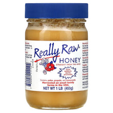 Load image into Gallery viewer, Really Raw Honey Honey 1 lb (453 g)
