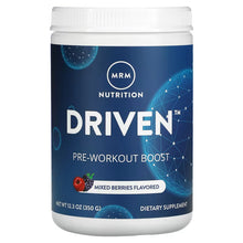 Load image into Gallery viewer, DRIVEN, Pre-Workout Boost, Mixed Berries MRM Nutrition 12.3 oz (350 g)
