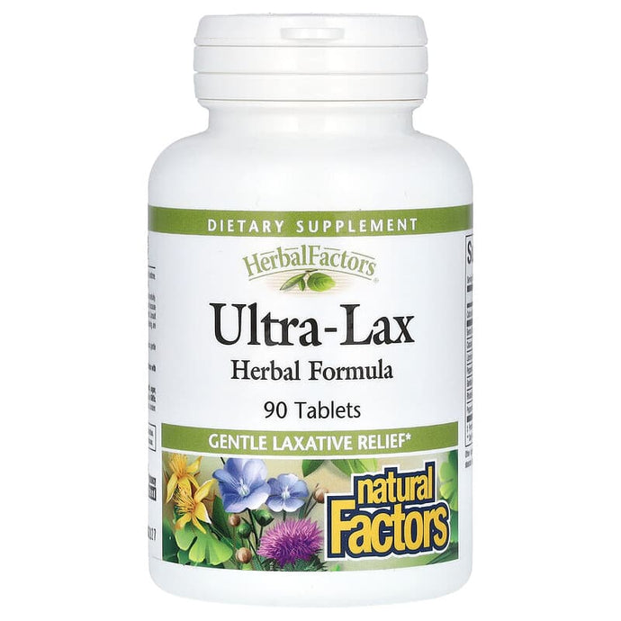 Natural Factors Ultra-Lax Herbal Formula 90 tablets