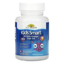 Load image into Gallery viewer, Kids Smart, Hi DHA-Omega 3 Fish Oil, Great Tasting Fruit Flavor, 30 Chewable Burstlets
