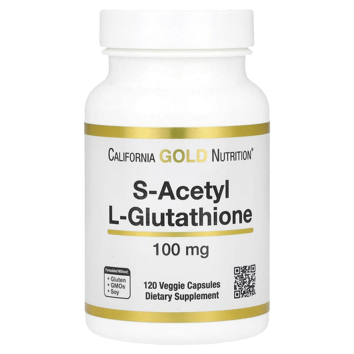 California Gold Nutrition S-Acetyl L-Glutathione 100mg