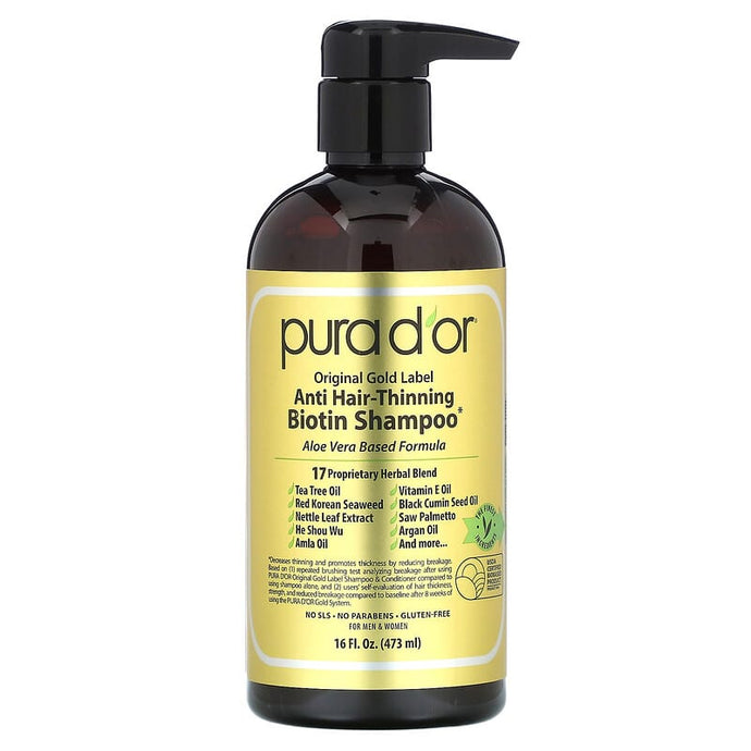 Pura D'or - Anti-Hair Thinning Biotin Shampoo