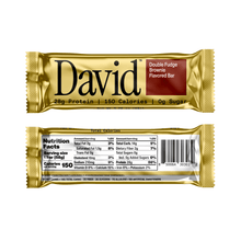 Load image into Gallery viewer, David Protein Double Fudge Brownie Flavored Bar (1 pc.)
