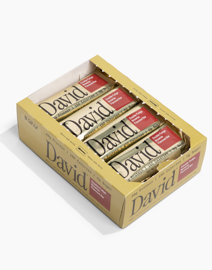 David Protein Double Fudge Brownie Flavored Bar (1 pc.)