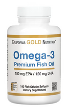 Load image into Gallery viewer, California Gold Nutrition, Omega-3 Premium Fish Oil
