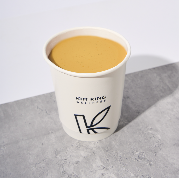 Hot Coconut Golden Broth Latte 8oz.