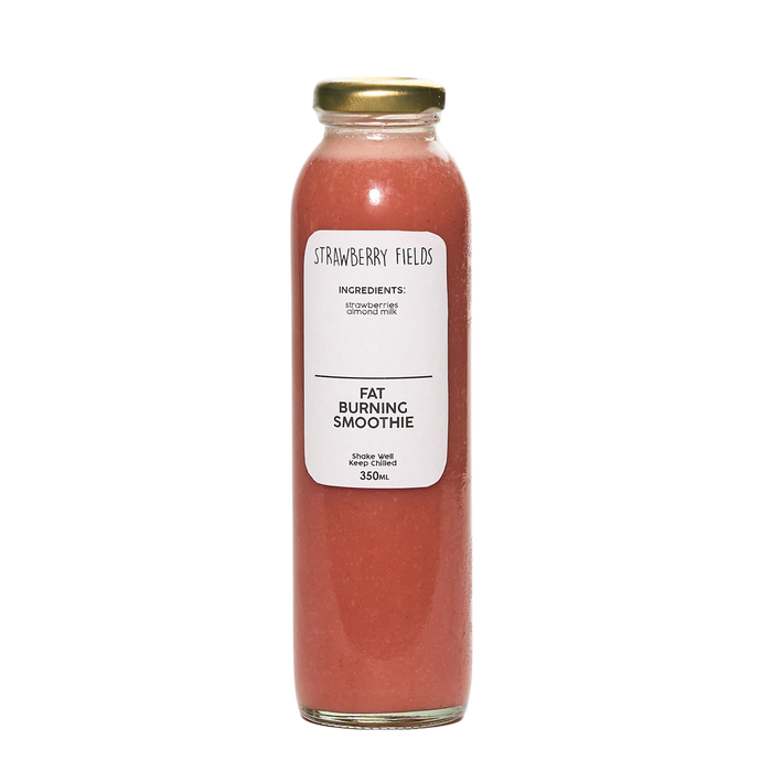 Strawberry Fields: Strawberry & Almond Milk