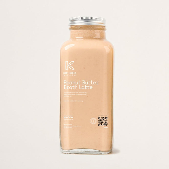 Peanut Butter Broth Latte